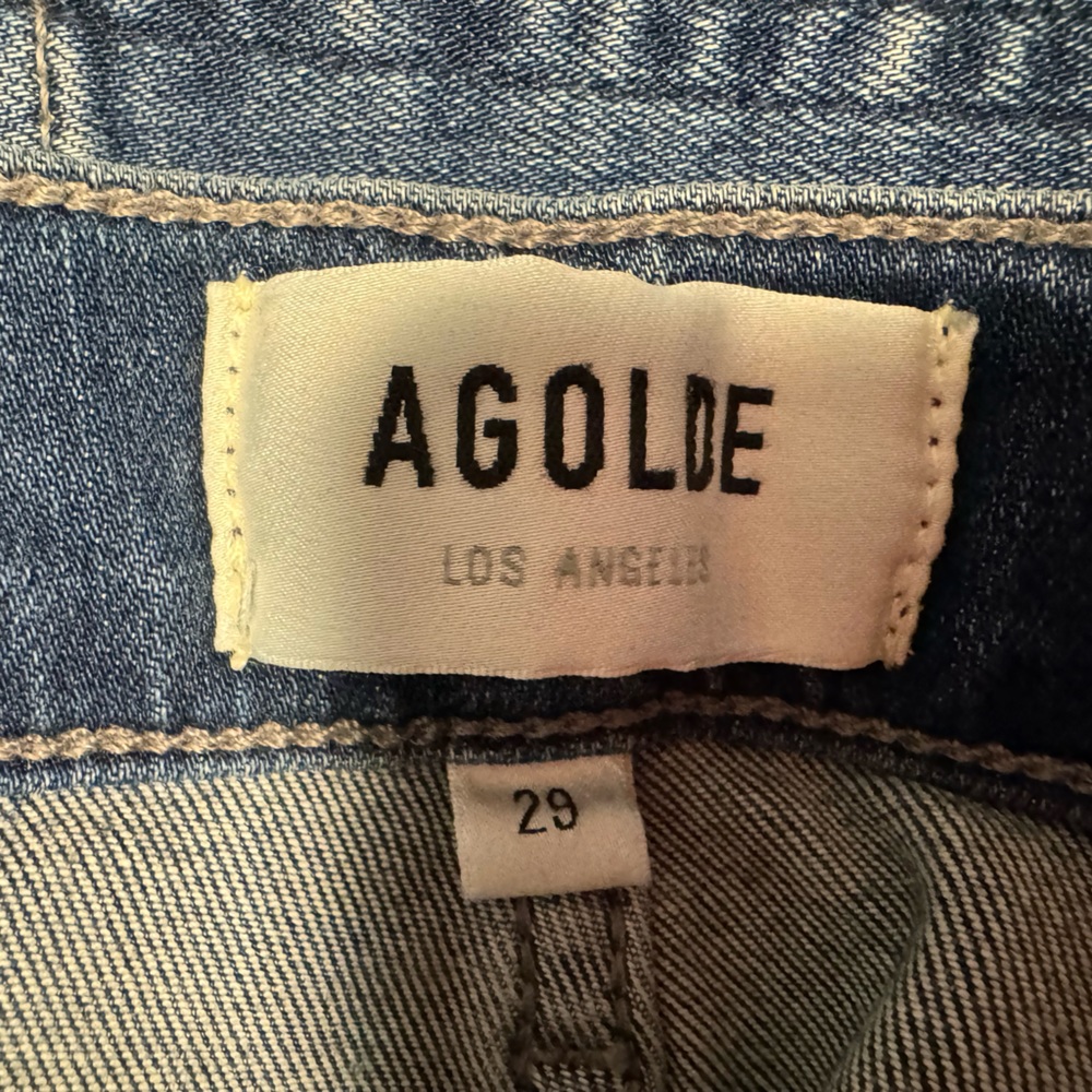 Agolde soft size 29 jeans.